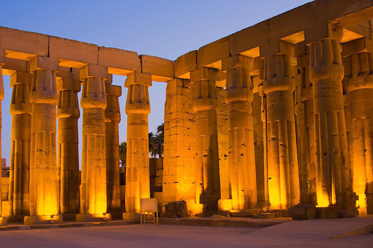 Sound and Light Show at Karnak Temple